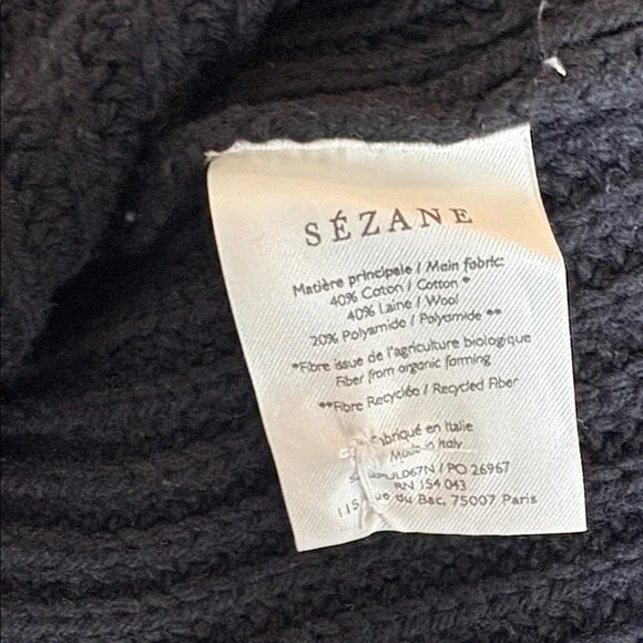 Sezane Lucas Jumper Black - Size XXL - Picture 7 of 9